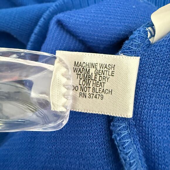 VTG 90s Men’s St Croix Royal Blue Quarter Zip Sweater XL Made in USA Ski Winter - Picture 8 of 8